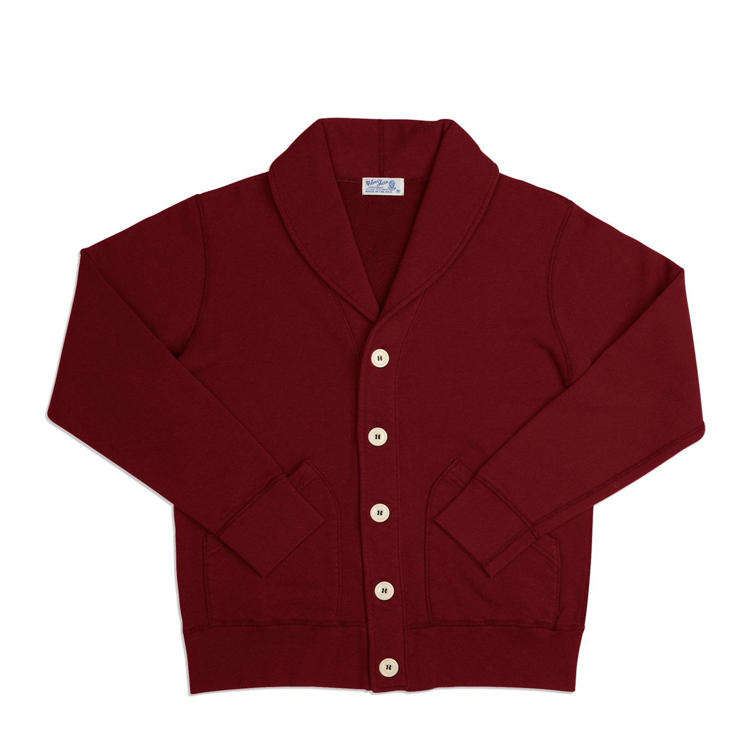 Burgundy shawl cardigan best sale